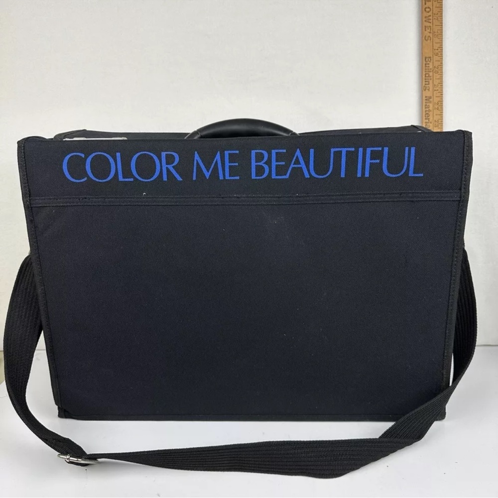 Color Me Beautiful Large Luggage Organizer Bag Cosmetology Makeup Shoulder Strap